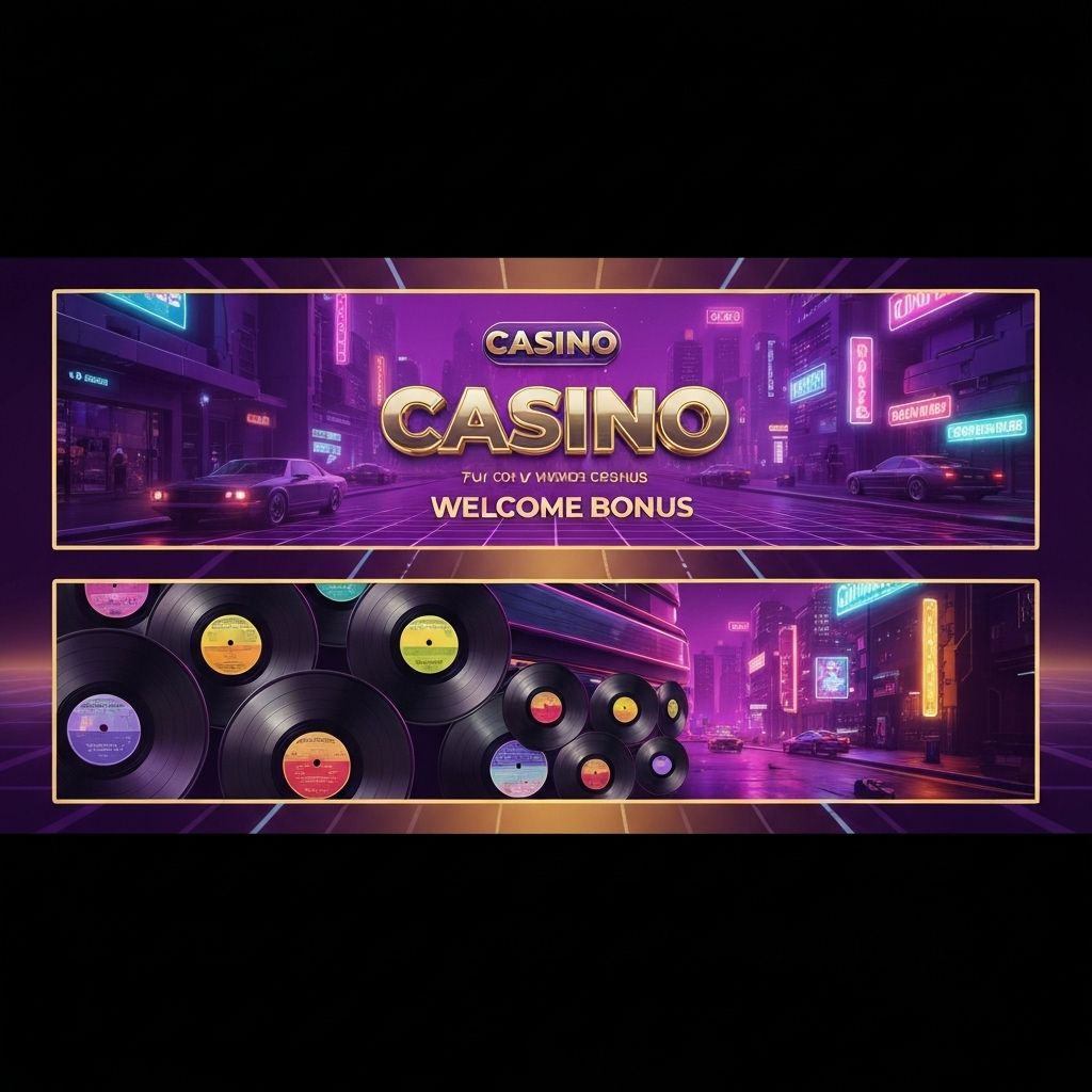 Vinyl Spin Bonus Powitalny - 100% do 2000 PLN + 200 Darmowych Spinów